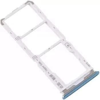 Sim Tray Slot Holder for Oppo A31 2020 Blue - image 1