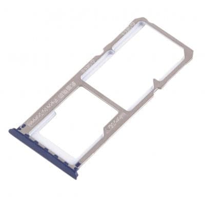Sim Tray Slot Holder for Oppo A83 Blue - image 1