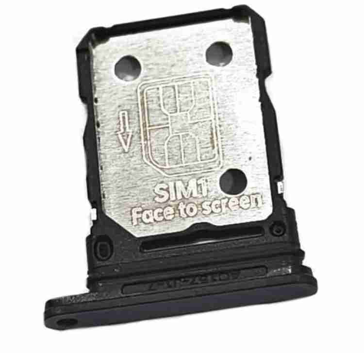 Sim Tray Slot Holder for Oppo Reno 12 Pro 5G Black - image 1