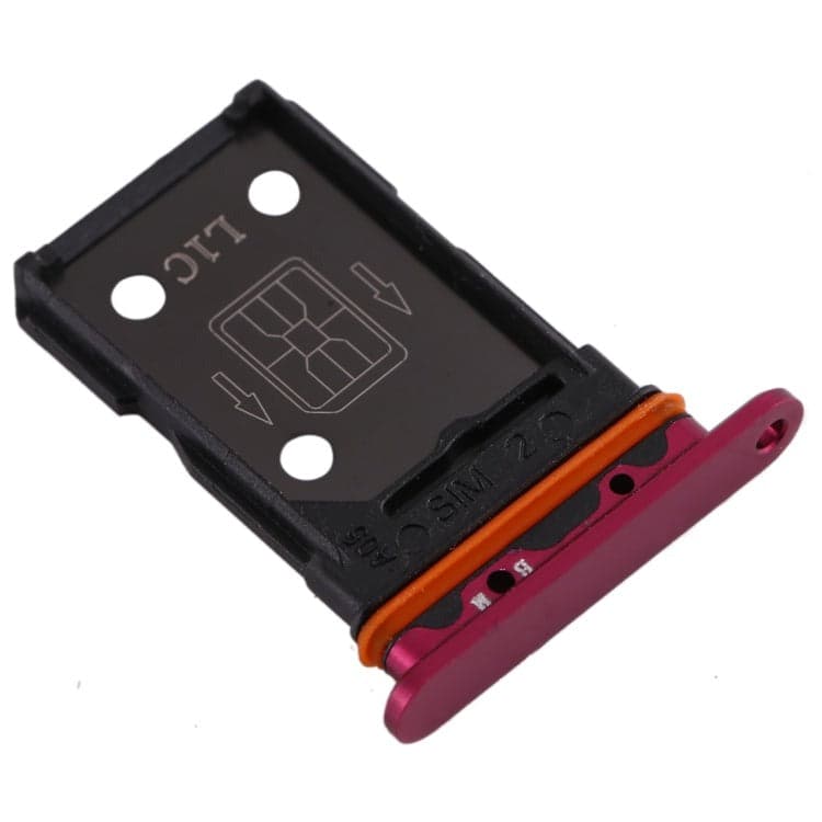 Sim Tray Slot Holder for Oppo Reno 3 5G Red - image 1