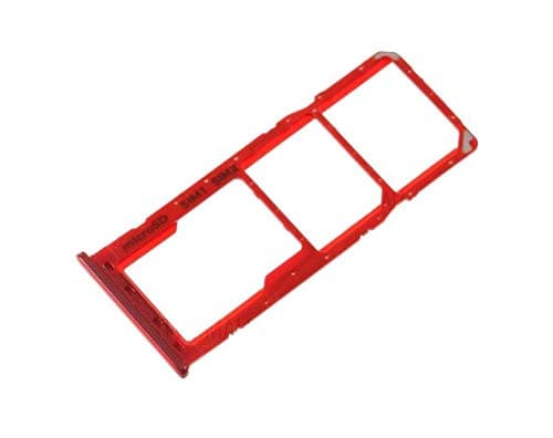 Sim Tray Slot Holder for Realme 5 Red - image 1