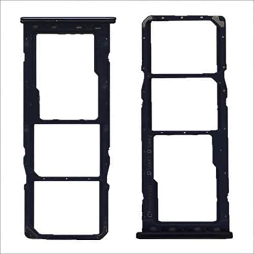 Sim Tray Slot Holder for Samsung Galaxy A10 Black - image 1