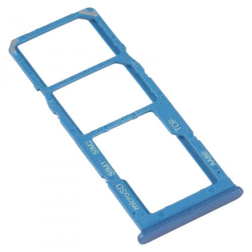 Sim Tray Slot Holder for Samsung Galaxy A12 Blue - image 1