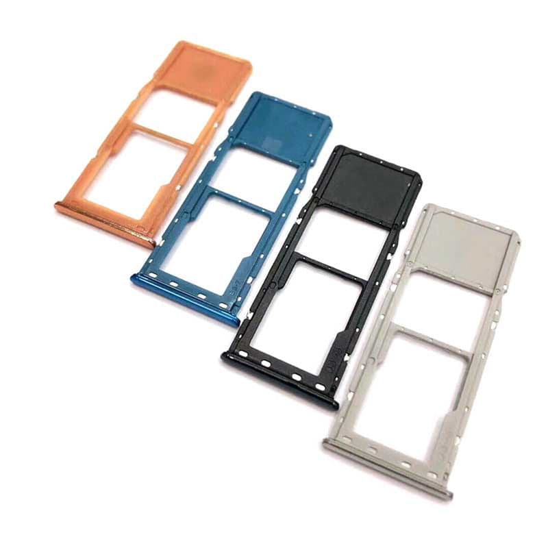 Sim Tray Slot Holder for Samsung Galaxy A20 Blue - image 1