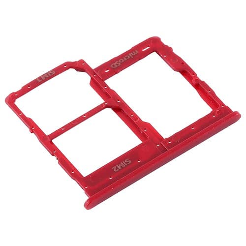 Sim Tray Slot Holder for Samsung Galaxy A31 Red - image 1
