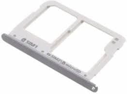 Sim Tray Slot Holder for Samsung Galaxy A5 White - image 1