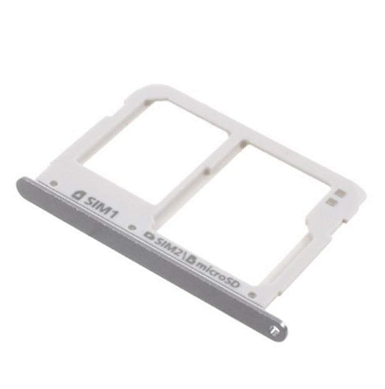 Sim Tray Slot Holder for Samsung Galaxy A7 2016 Silver - image 1