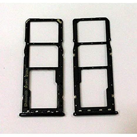 Sim Tray Slot Holder for Samsung Galaxy A7 2018 Black - image 1