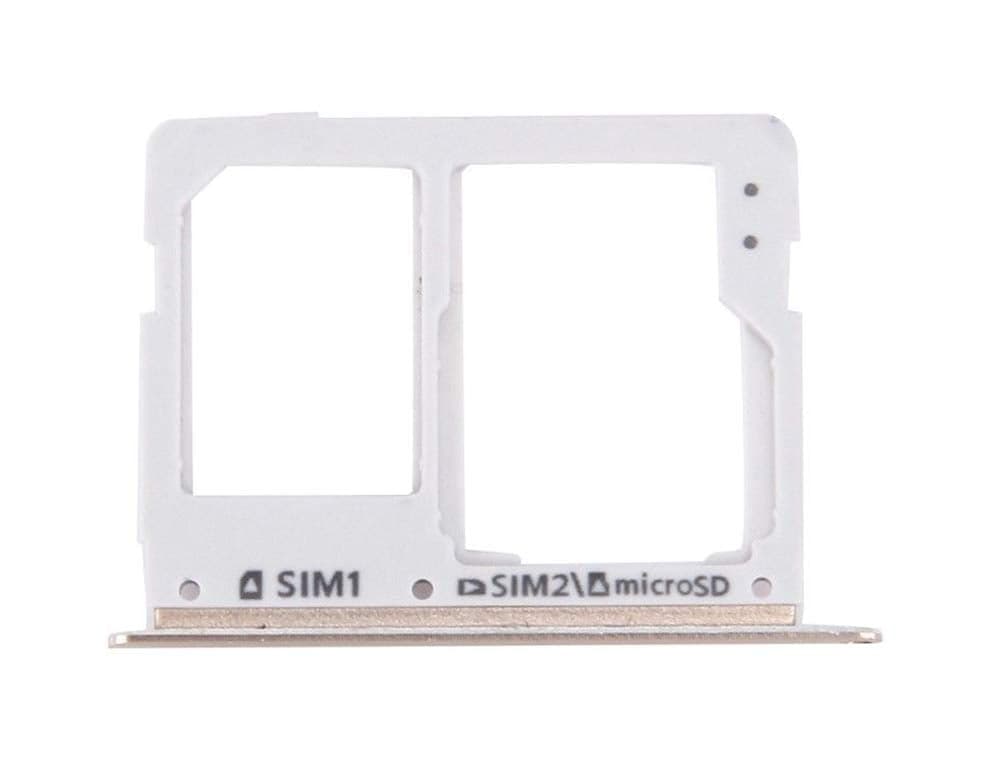 Sim Tray Slot Holder for Samsung Galaxy C5 Gold - image 1