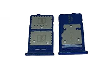 Sim Tray Slot Holder for Samsung Galaxy F62 Blue - image 1