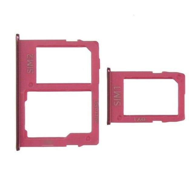Sim Tray Slot Holder for Samsung Galaxy J4 Pink - image 1