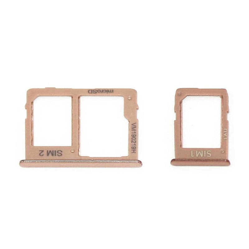 Sim Tray Slot Holder for Samsung Galaxy J8 Plus Gold - image 1