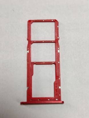 Sim Tray Slot Holder for Samsung Galaxy M01 Red - image 1