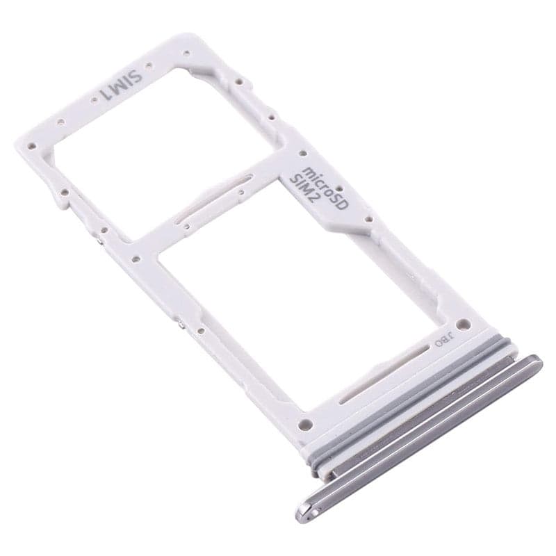 Sim Tray Slot Holder for Samsung Galaxy Note 10 Lite Silver - image 1