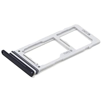 Sim Tray Slot Holder for Samsung Galaxy S10 Plus Black - image 1