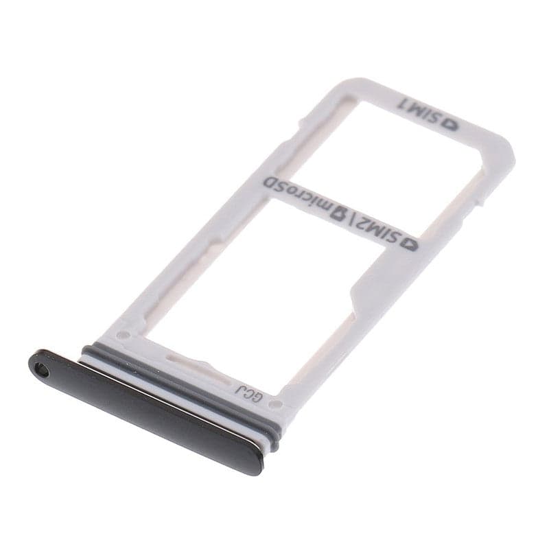 Sim Tray Slot Holder for Samsung Galaxy S8 Plus Black - image 1