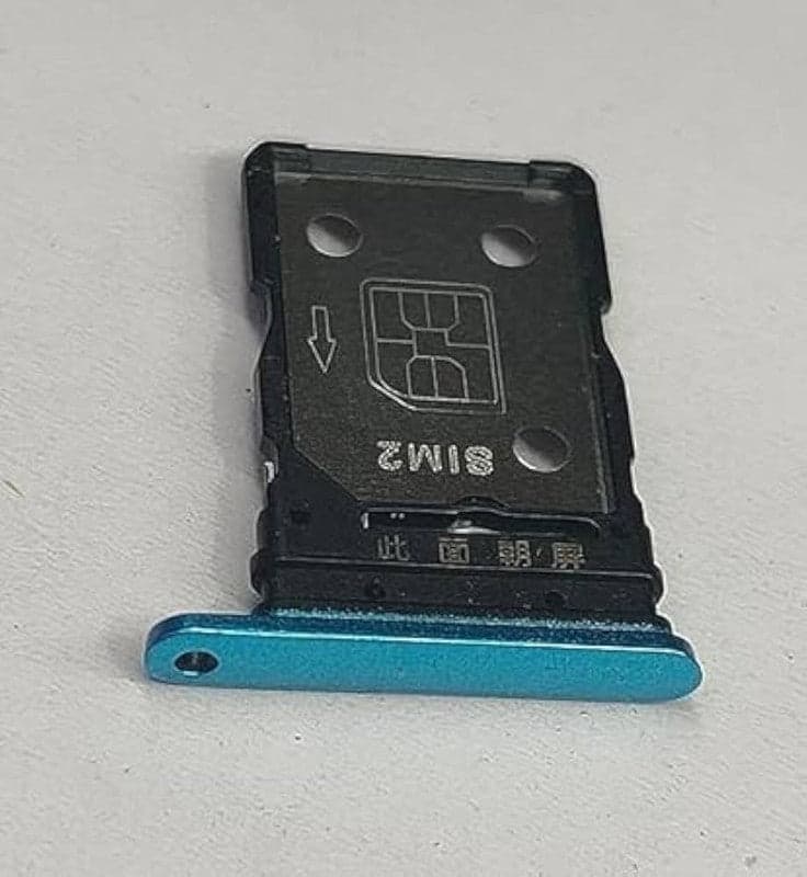 Sim Tray Slot Holder for Vivo T1 Pro 5G Blue - image 1