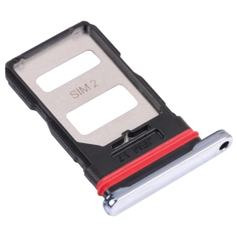 Sim Tray Slot Holder for Xiaomi Mi 10T Pro 5G Silver - image 1