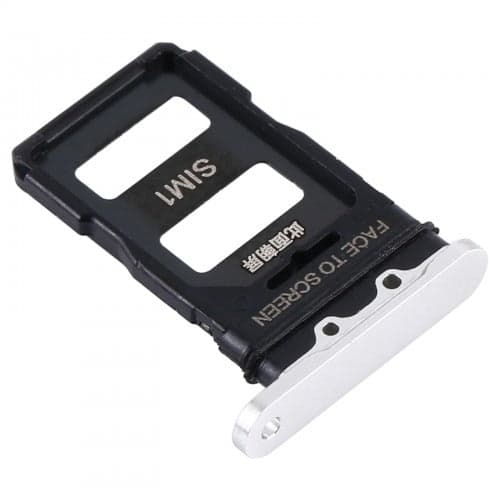 Sim Tray Slot Holder for Xiaomi Mi 11 White - image 1