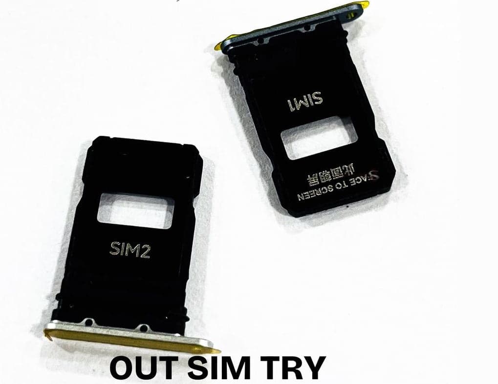 Sim Tray Slot Holder for Xiaomi MI 15 Pro Black - image 1