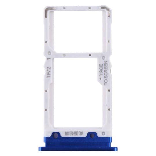Sim Tray Slot Holder for Xiaomi Mi CC9 Blue - image 1