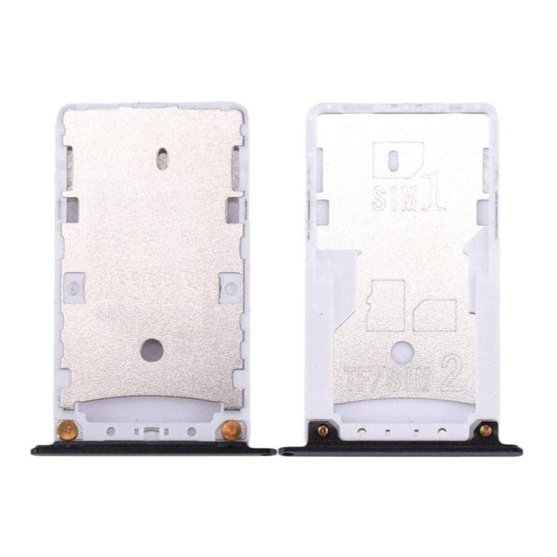 Sim Tray Slot Holder for Xiaomi Redmi 4X Black - image 1