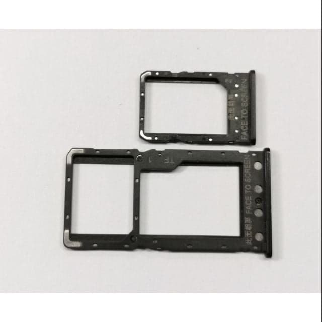 Sim Tray Slot Holder for Xiaomi Redmi 6 Black - image 1