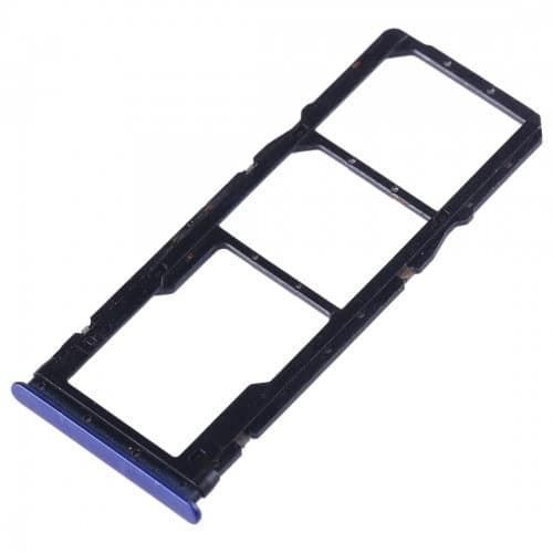 Sim Tray Slot Holder for Xiaomi Redmi 7 Blue - image 1