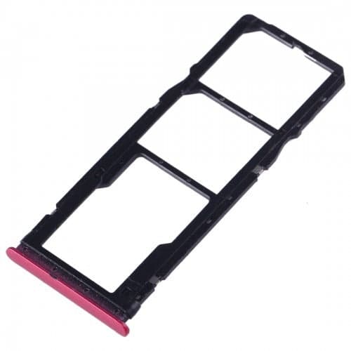 Sim Tray Slot Holder for Xiaomi Redmi 7 Red - image 1