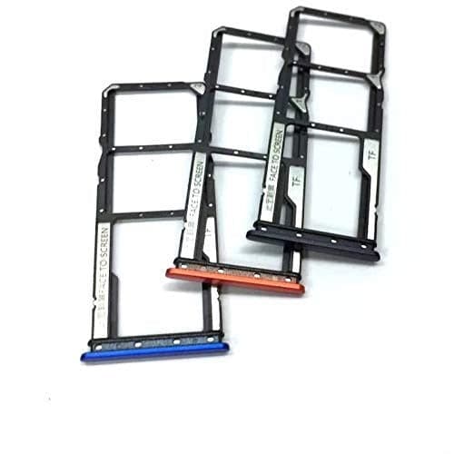 Sim Tray Slot Holder for Xiaomi Redmi 9 Blue - image 1
