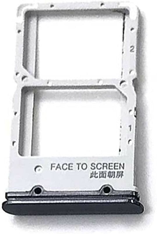 Sim Tray Slot Holder for Xiaomi Redmi K20 Pro Black - image 1