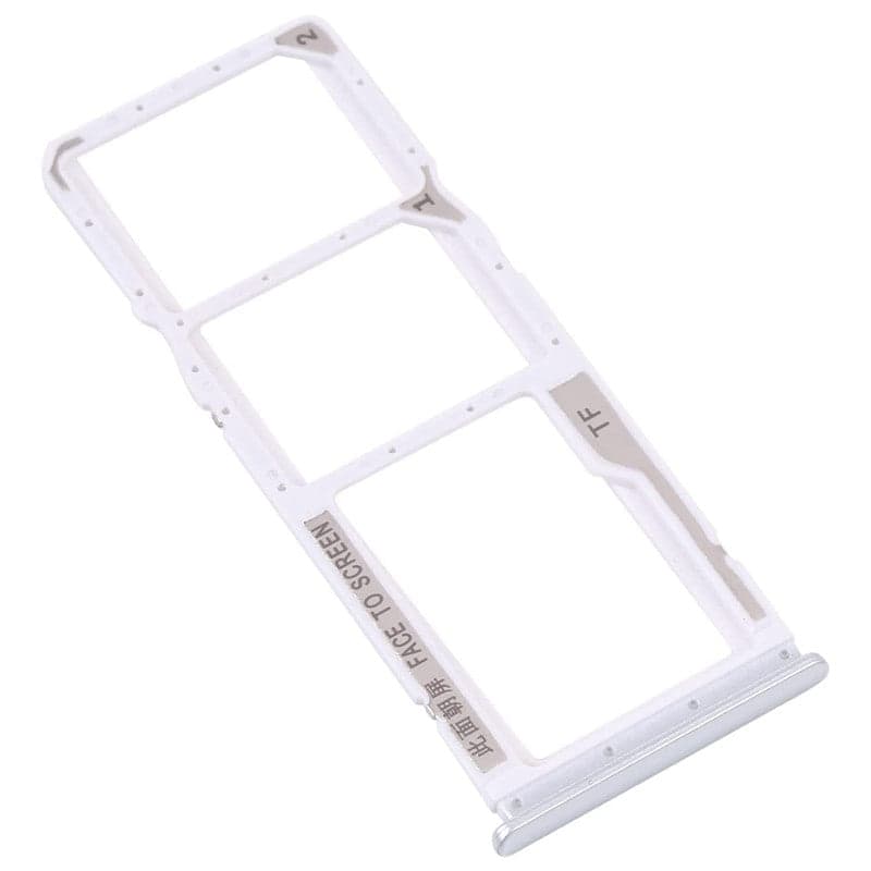 Sim Tray Slot Holder for Xiaomi Redmi Note 10 4G White - image 1