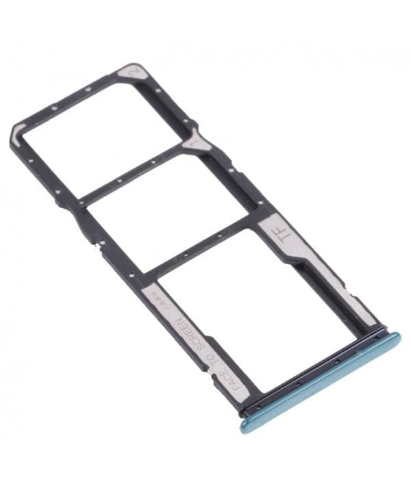 Sim Tray Slot Holder for Xiaomi Redmi Note 10S Blue - image 1