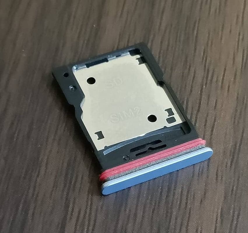 Sim Tray Slot Holder for Xiaomi Redmi Note 11 Pro 5G Blue - image 1