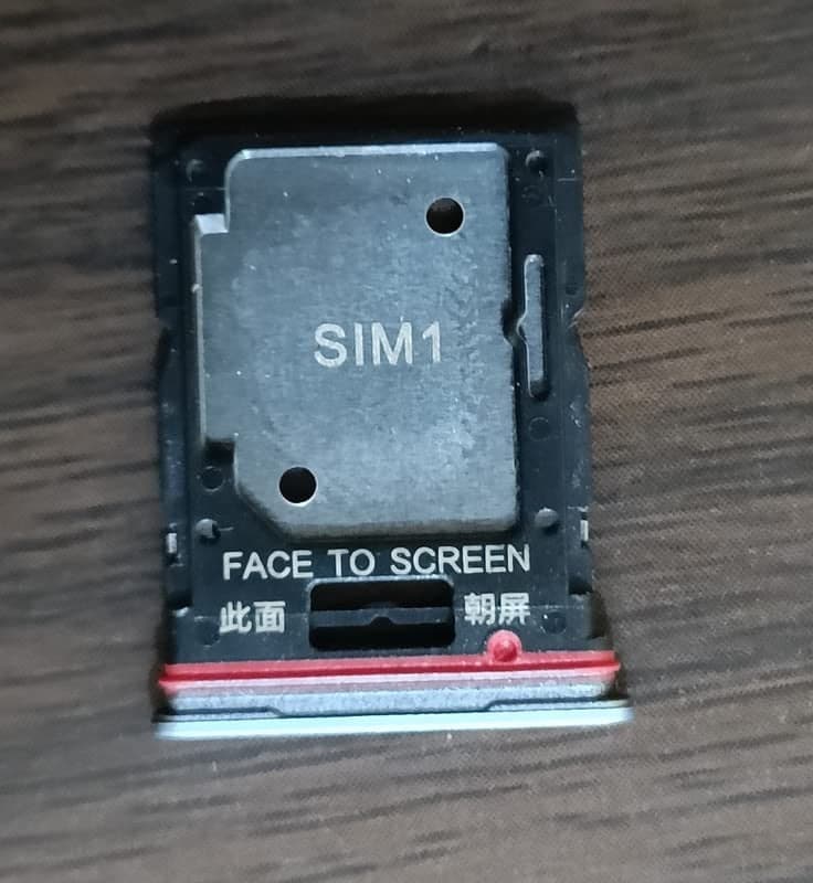 Sim Tray Slot Holder for Xiaomi Redmi Note 11 Pro Plus White - image 1