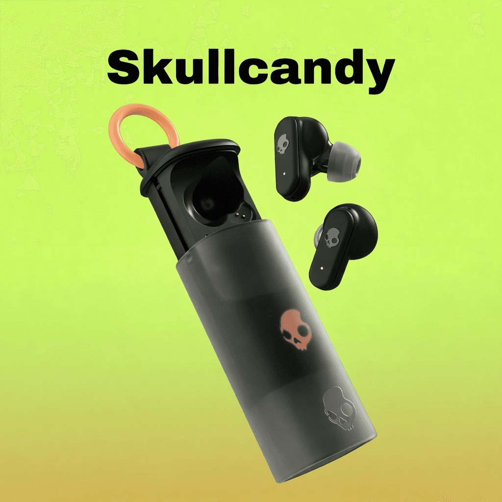 Skullcandy Dime Evo – Replacement Parts (Pair / Charging Case) Replacement Left/Right Earbud & Charging Case — Both Side / Black - image 1