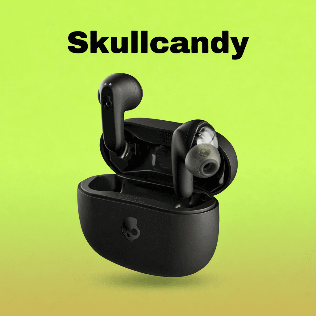 Skullcandy Rail ANC – Replacement Parts (Pair / Charging Case) Replacement Left/Right Earbud & Charging Case — Both Side / Black - image 1
