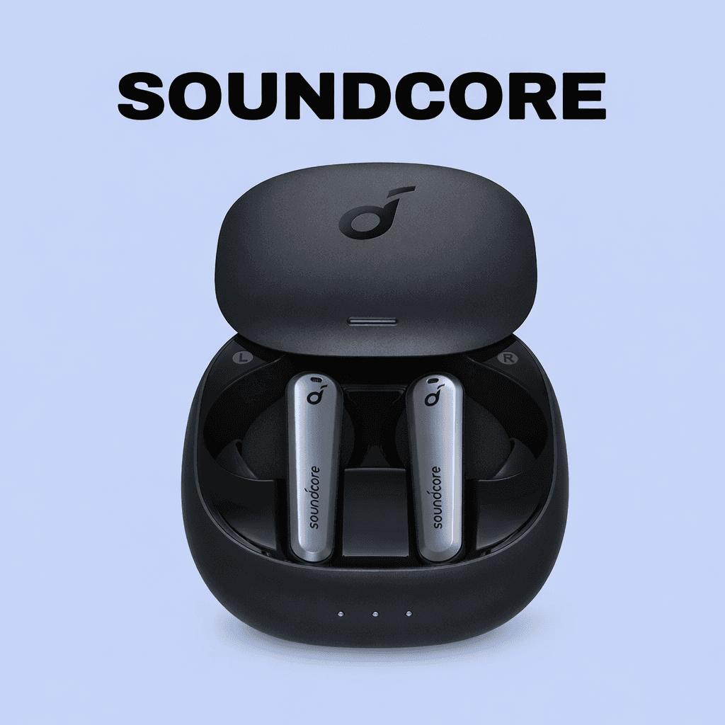 Soundcore Liberty Air 2 Pro Replacement Left/Right Earbud & Charging Case — Black / Left Side - image 1