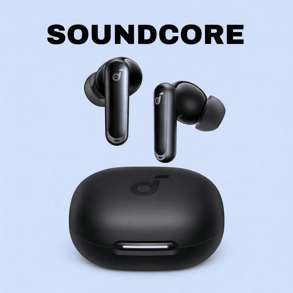 Soundcore P40i Replacement Left/Right Earbud & Charging Case — White / Left Side - image 1