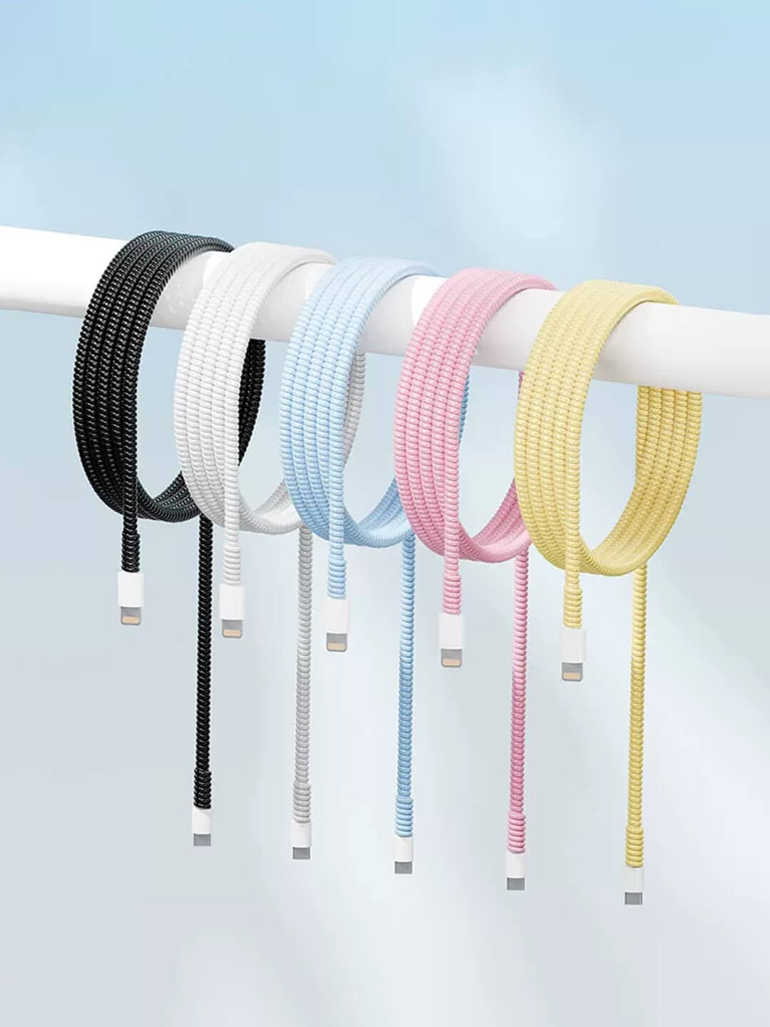 Spiral Cable Protector (Multicolor) – Universal Wire Saver for All Devices - image 1