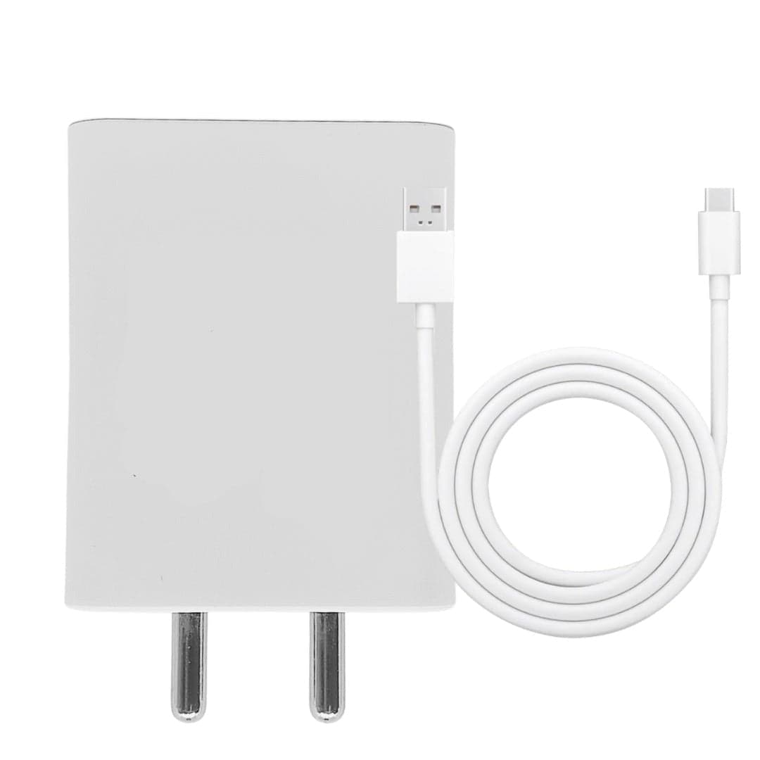Vivo 44W Flashcharge Type C Charger (Adapter With Cable) for Vivo T3X - image 1