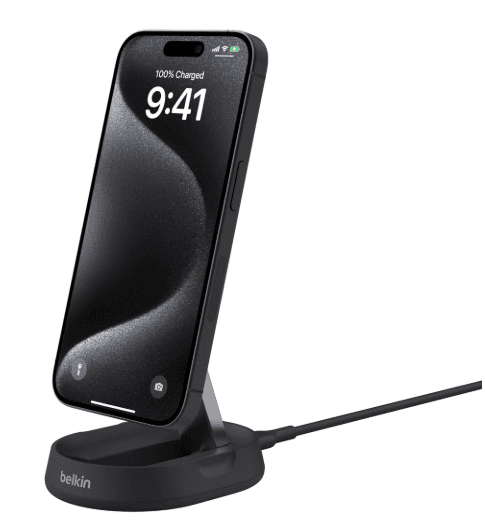 Belkin magnatic wireless charger stand - image 1