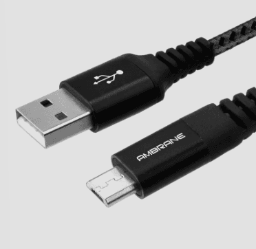 Ambrane braided micro usb to types c - image 1