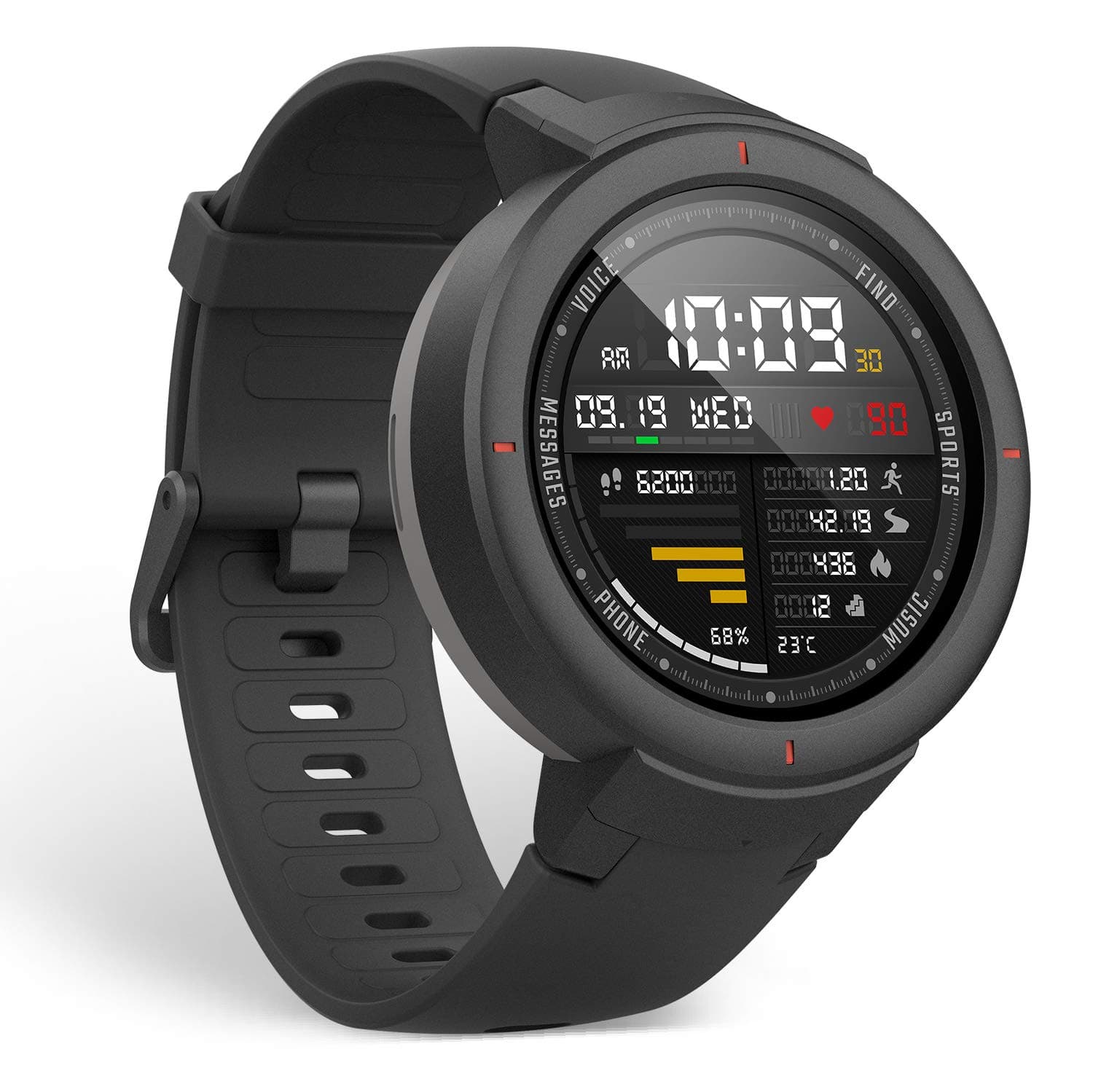 Amazfit Verge Phone Call Smart Watch with Alexa-Built in (Grey) - image 1