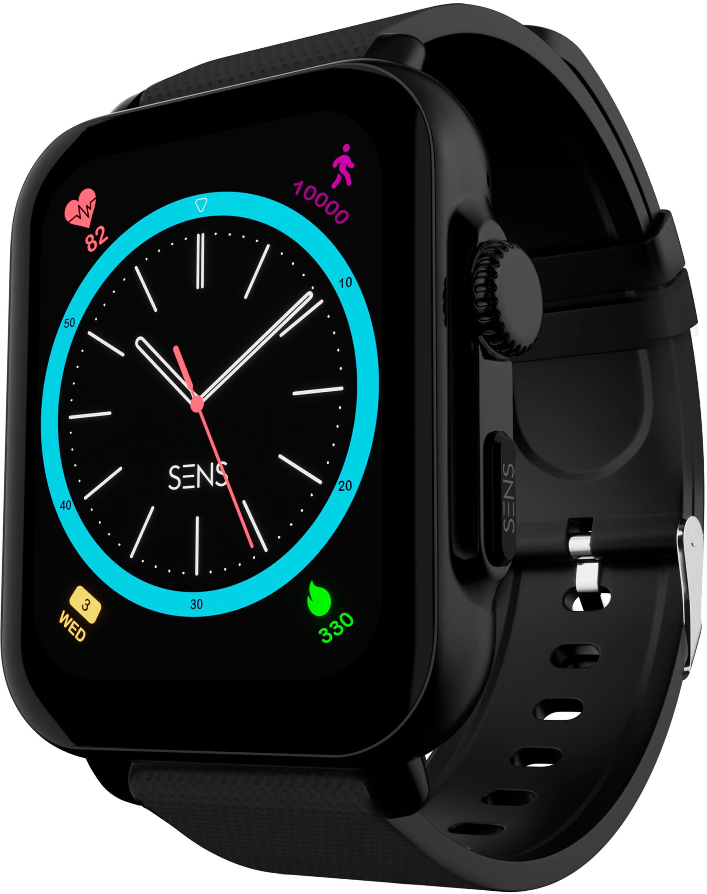 SENS EDYSON 3 with 1.8 Display, BT Calling, AI Voice Assistant & 150+ Watch Smartwatch - image 1